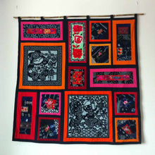 Load image into Gallery viewer, Wall Quilt with Embroidery from Yunnan