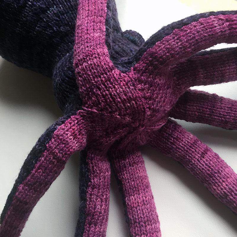 Opal the Octopus Knitting Pattern Infinite Twist