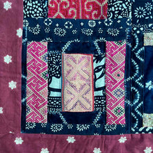 Load image into Gallery viewer, Wall Quilt with Vintage Embroidery
