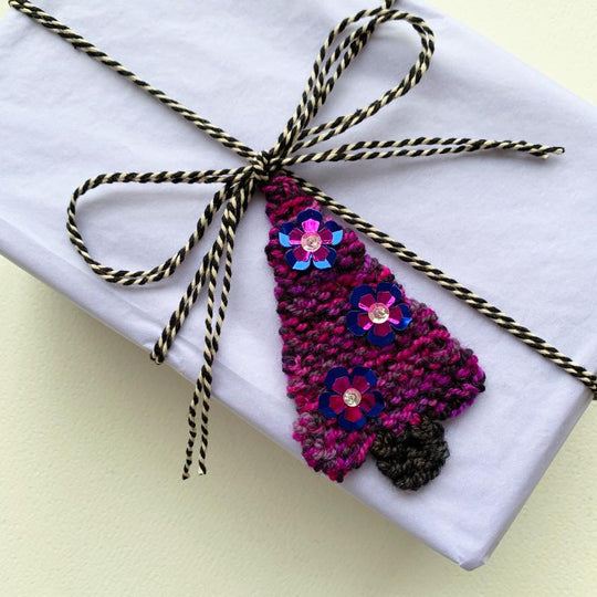 Tiny Tree Knitting Pattern - Infinite Twist
